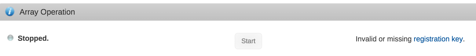 Fehlender Schlüssel